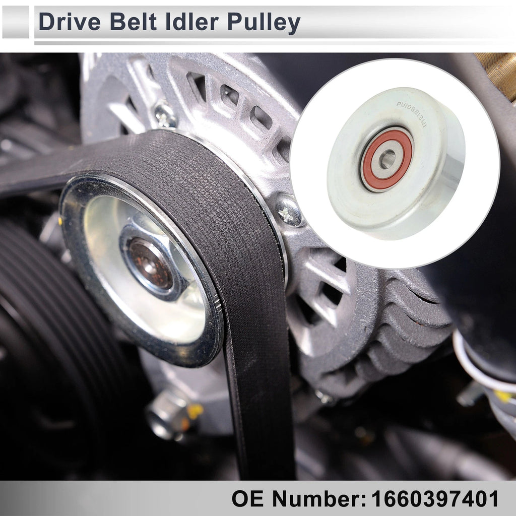 Drive Belt Idler Pulley for Toyota Yaris (1999–2005) Replacement