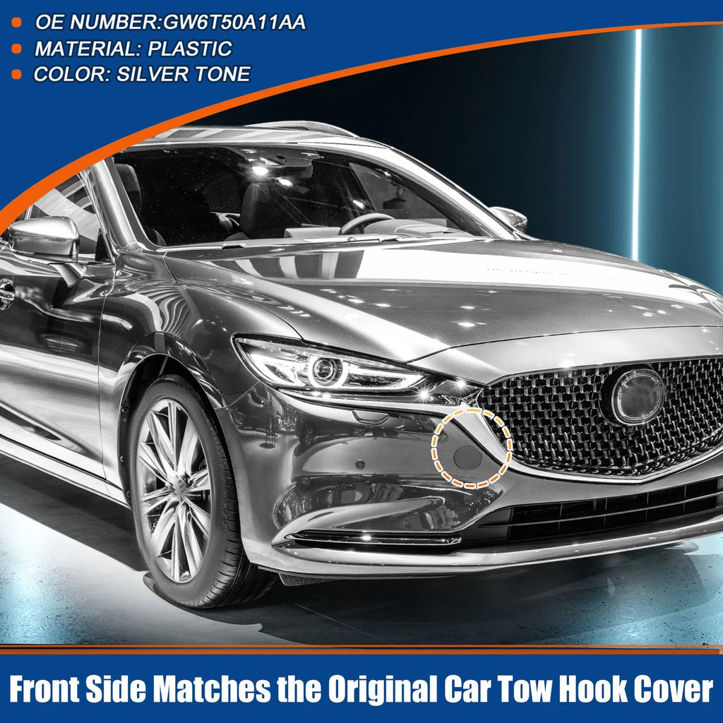 Front Tow Hook Cover Replacement for Mazda 6 Atenza 2018–2021