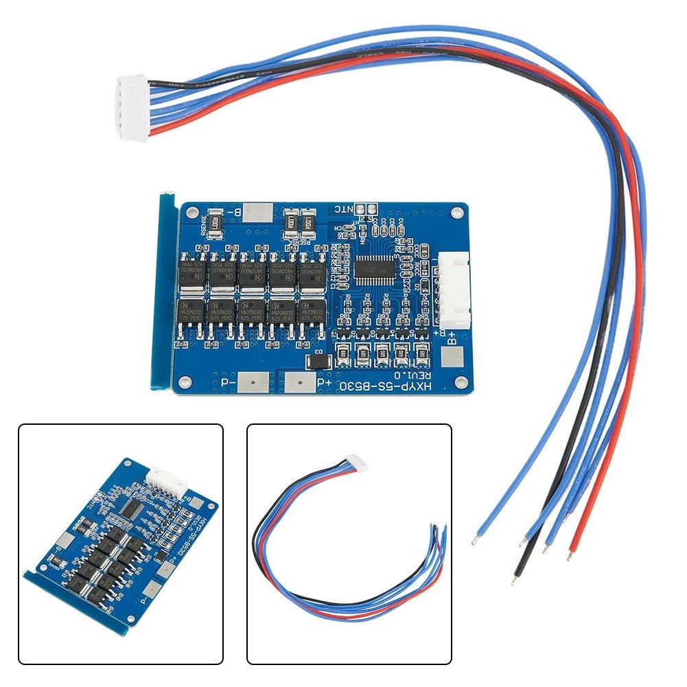Circuit Board PCB with Cable for Overcharge Protection (4.25V)