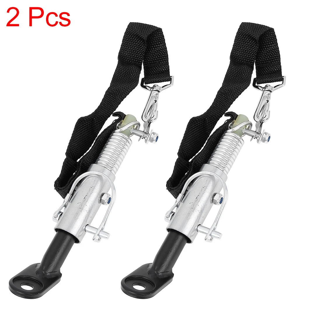 2pcs Bicycle Trailer Hitch Connector Adapter Replacement for Bike (Black)