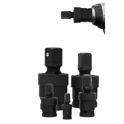Square Drive Adapter Set for Impact Wrench (1/4, 3/8, 1/2, 3/4, 1 Inch)