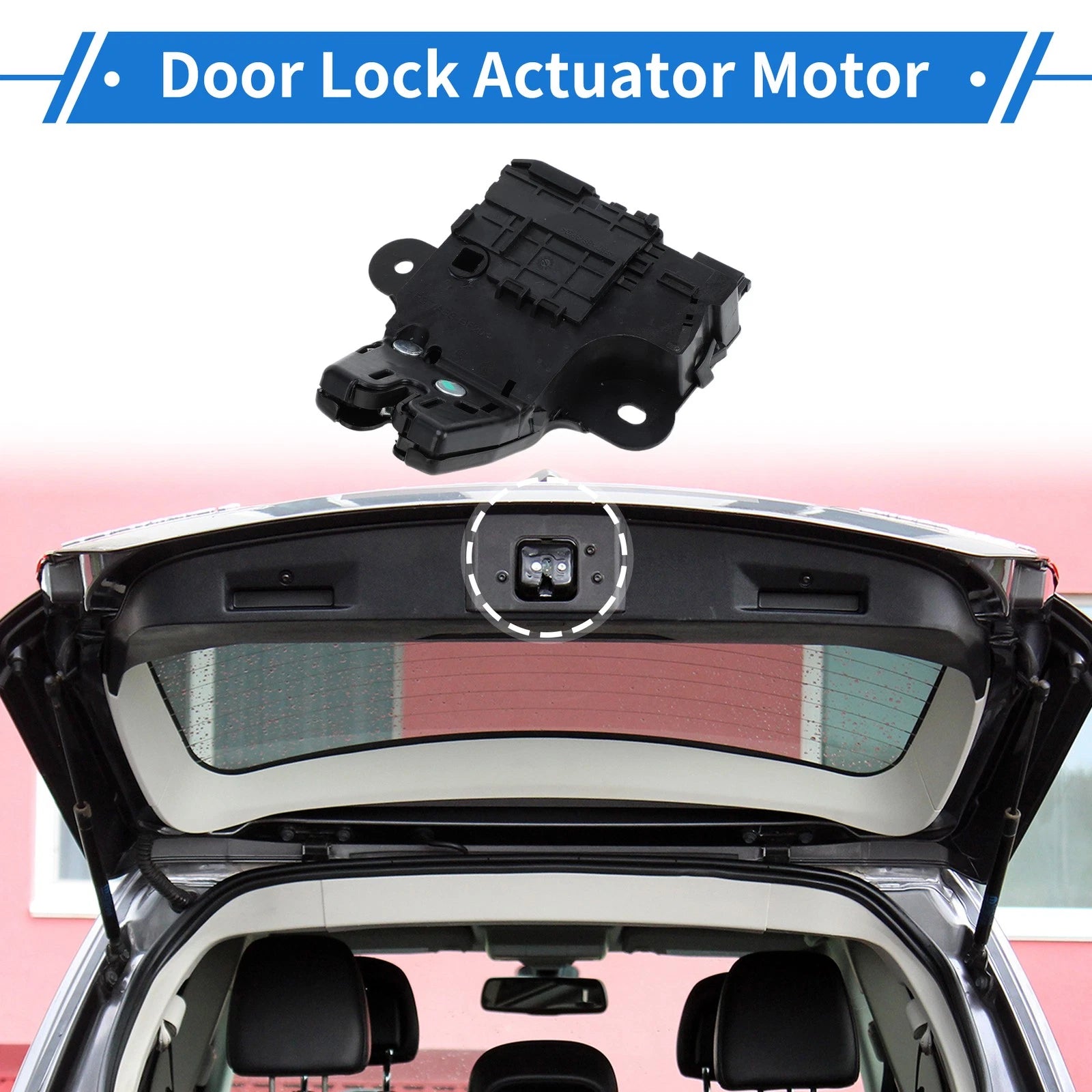 Rear Liftgate Door Lock Actuator Replacement for Chevrolet Sonic (2012-2017)