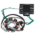 Stator Coil, Regulator Rectifier, Gasket for Yamaha YBR125 (2005–2006)