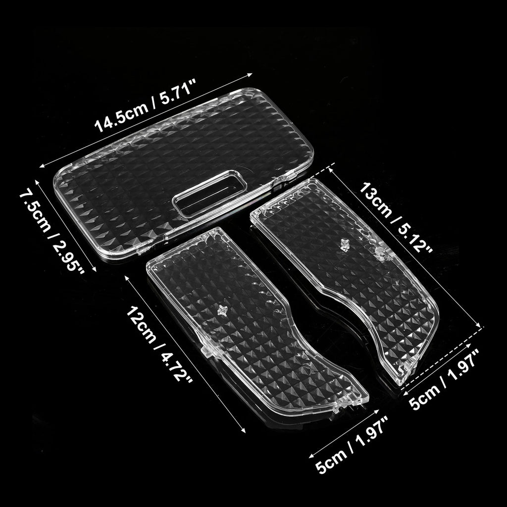 Interior Dome Light Lens Covers Replacement Set for Toyota Prius (2010–2015)