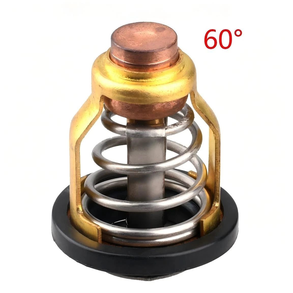 Marine Engine Thermostat for Overheating Prevention (60C Opening Temperature)