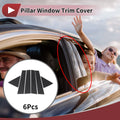 Front Rear Door Pillar Window Trim for Lexus RX (2016–2022)