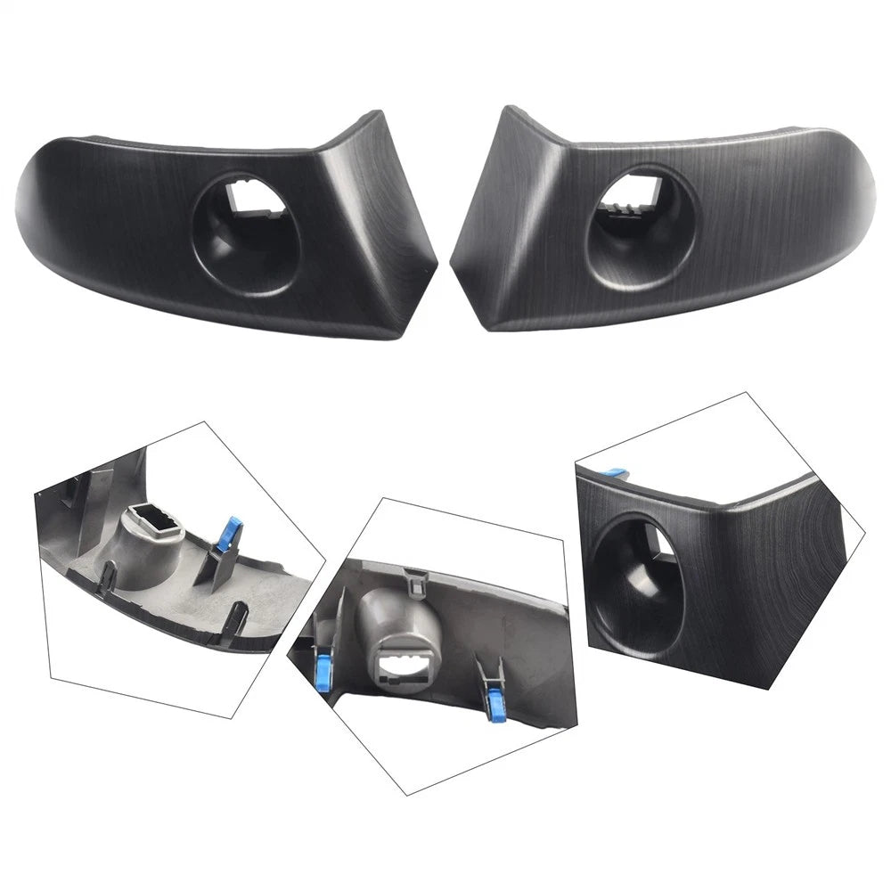 2Pcs Center Instrument Cluster Trim for Toyota RAV4 (2006–2012)