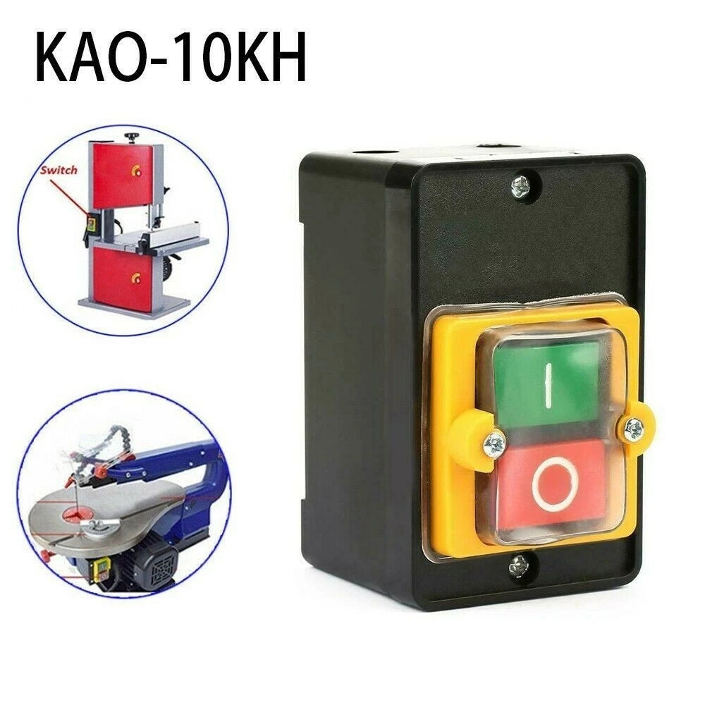 Push Button Switch 10A AC220V/380V for Equipment (1 pcs)