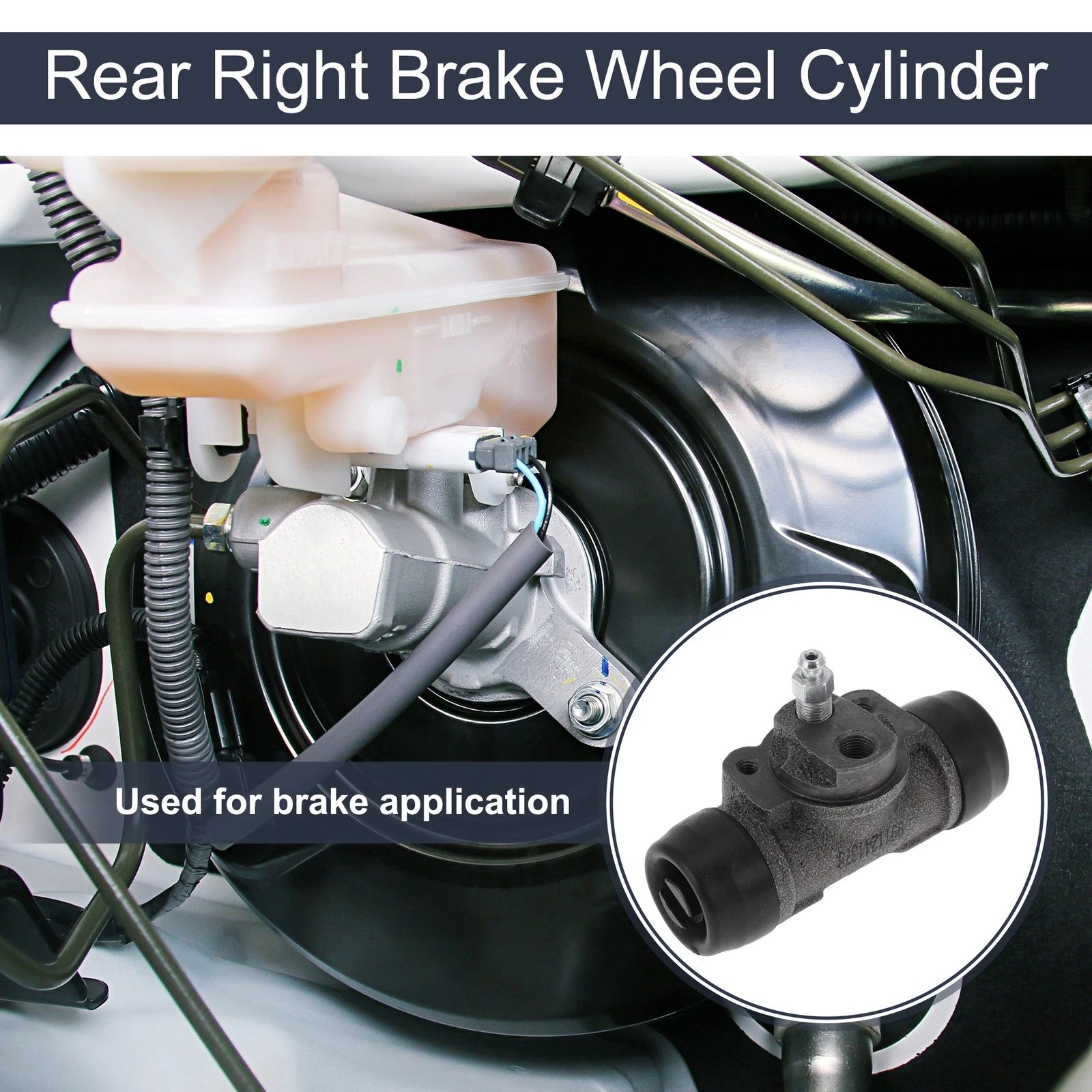 Brake Wheel Cylinder Rear Right Replacement for Toyota 4Runner (1987–2002)