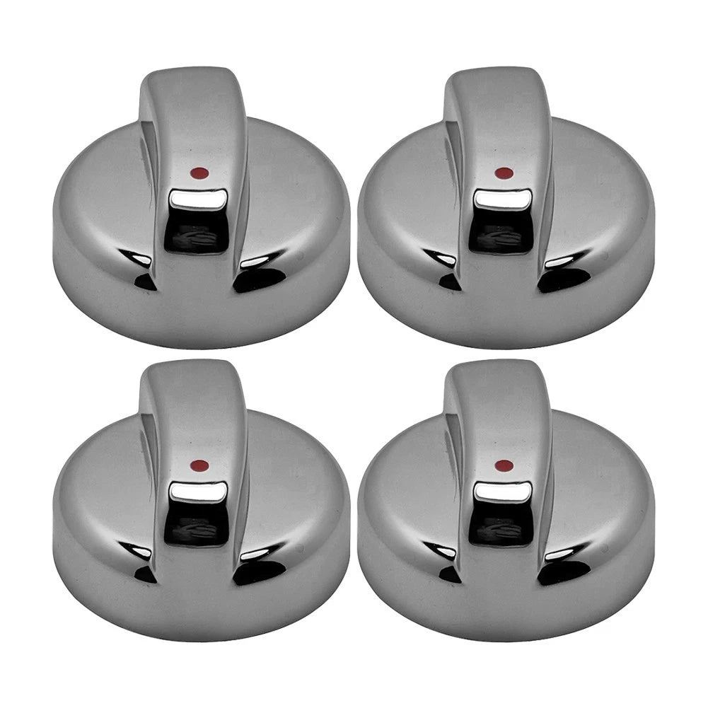 Set of 4 Gas Heater Oven Knobs for 8mm Installations