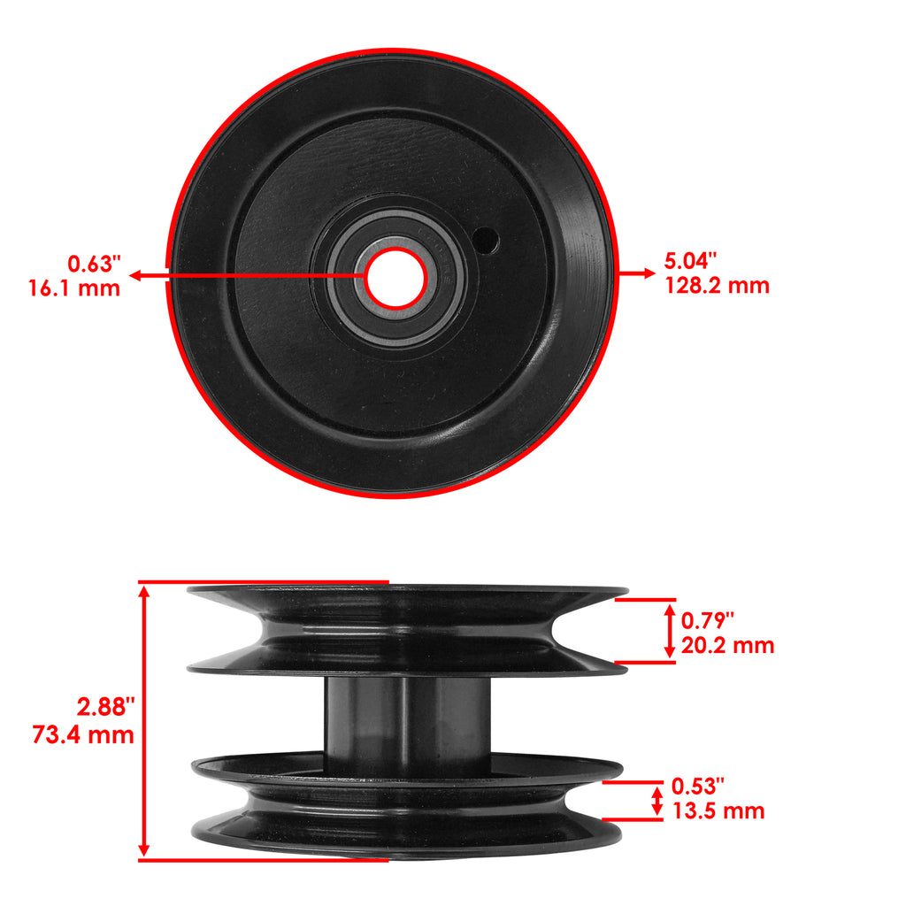 Deck Pulley Replacement for Cub Cadet 1170 1527 LT1018 (1999–2010)