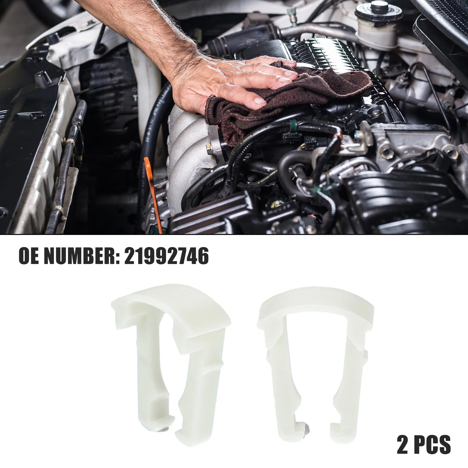 Fuel Line Retaining Clip Set for Chevrolet Silverado (2007–2014)