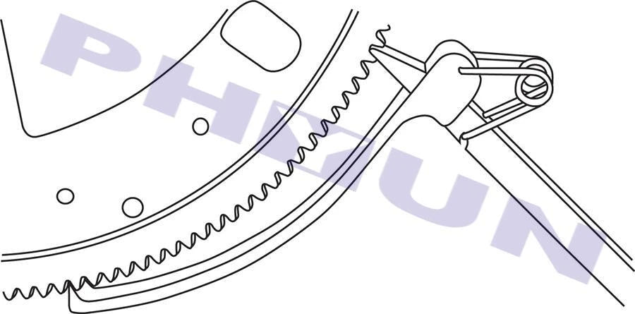Flywheel Turner Tool for Universal Applications (1pc)