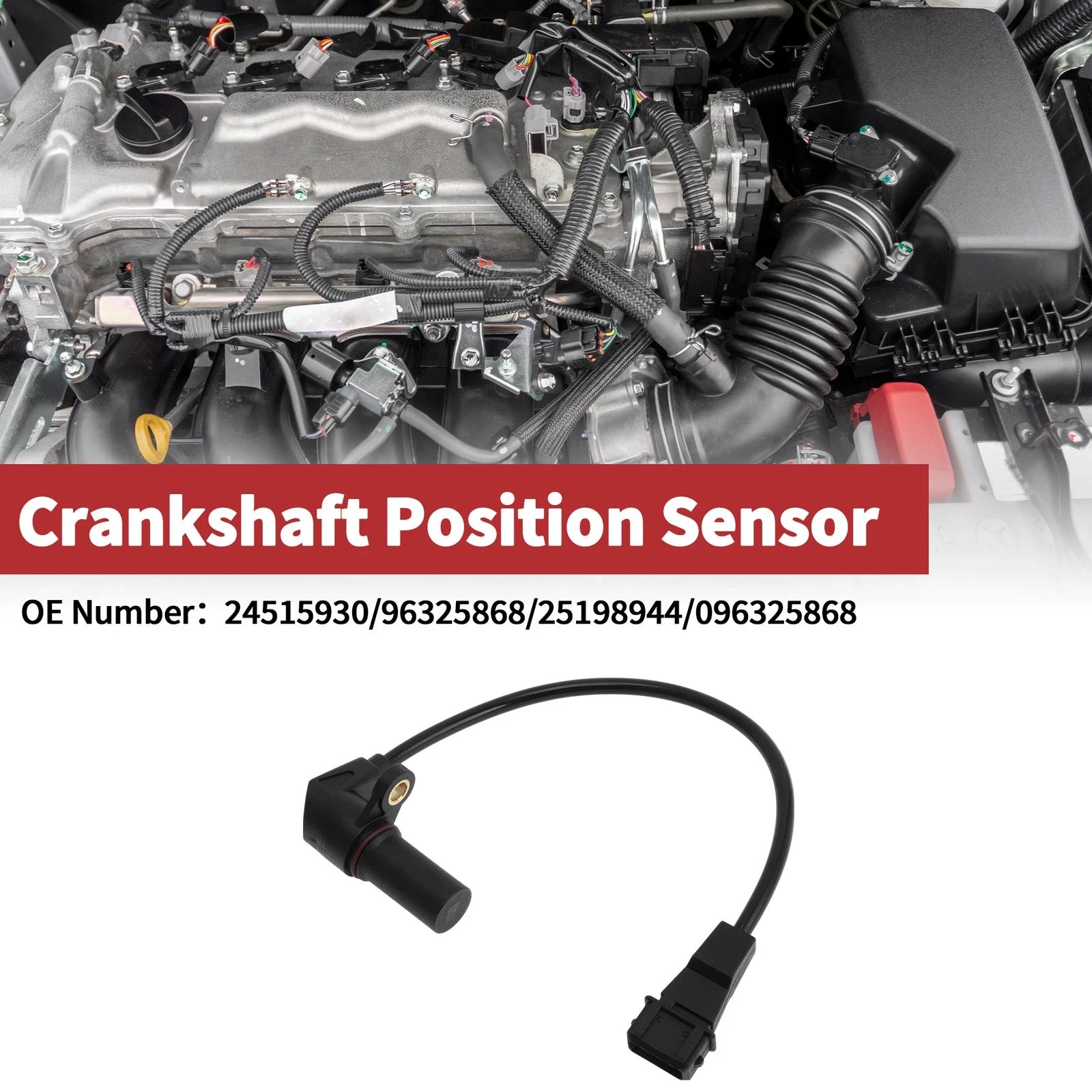 Crankshaft Position Sensor for Chevy Spark M150 0.8 (2000–2006)