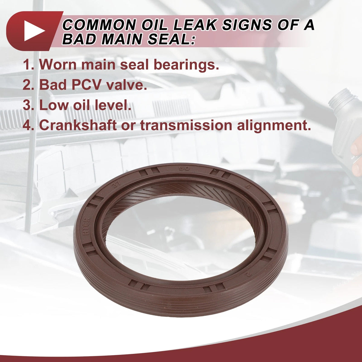Rear Crankshaft Oil Seal Replacement for Ford Mazda (2003–2011)