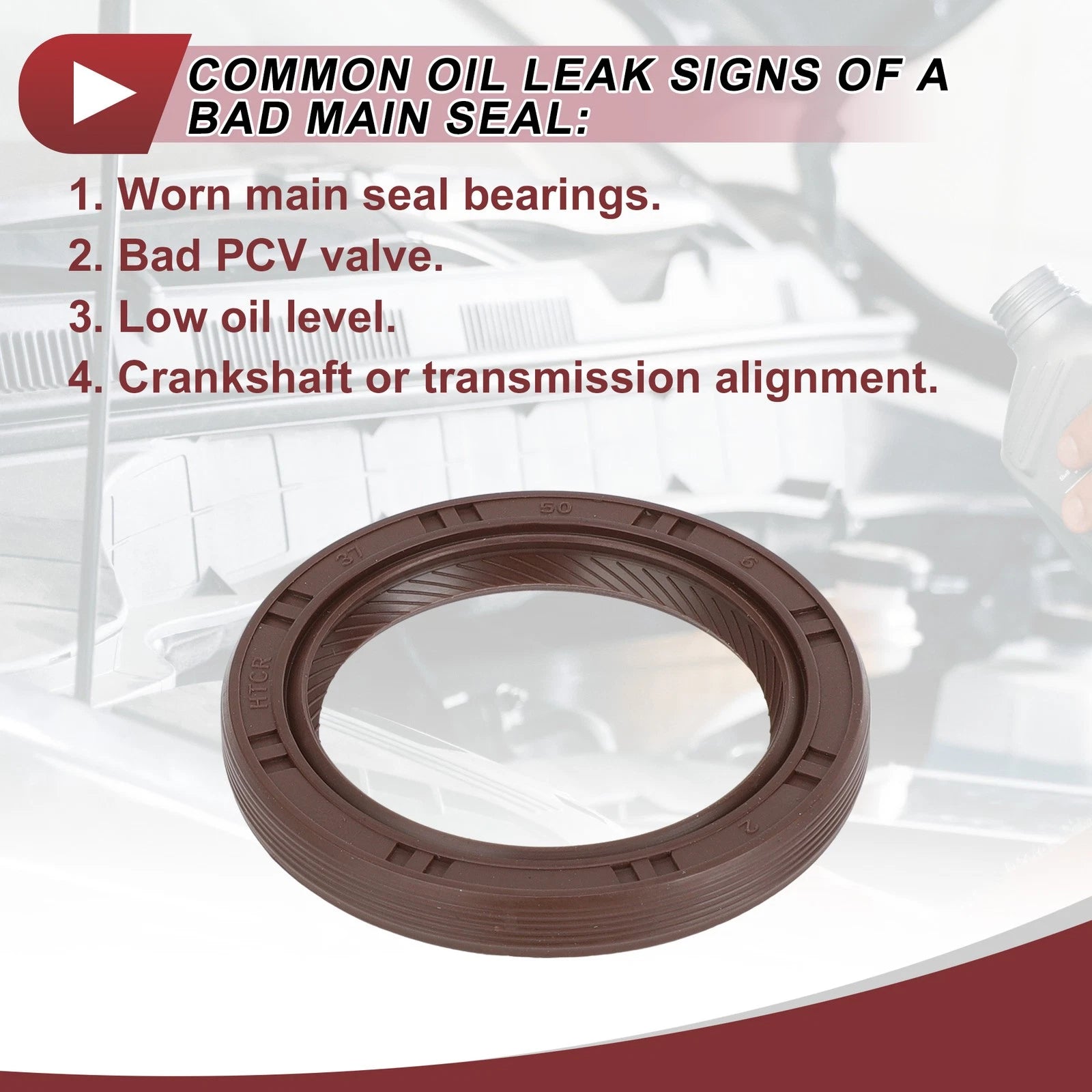 Rear Crankshaft Oil Seal Replacement for Ford Mazda (2003–2011)