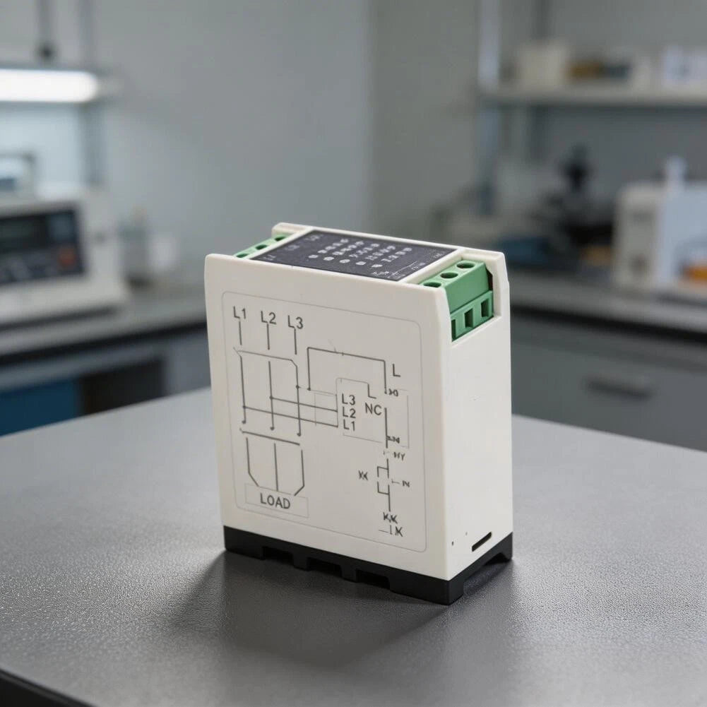 TVRD-380 Motor Protector for 380V Systems with LED Indicators