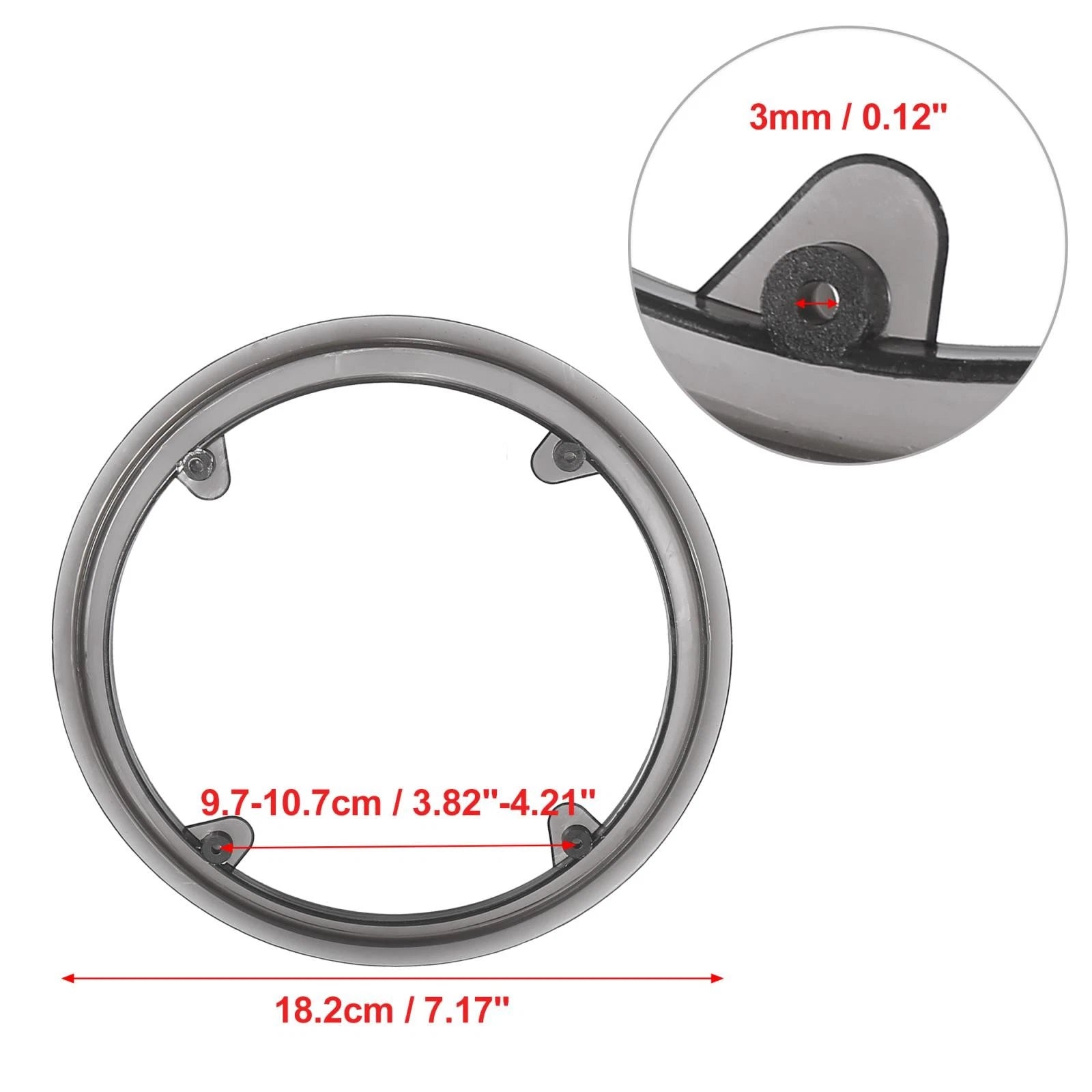 Bicycle Crankset Chain Wheel Cover Replacement for Brown 42T (9.7–10.7cm)
