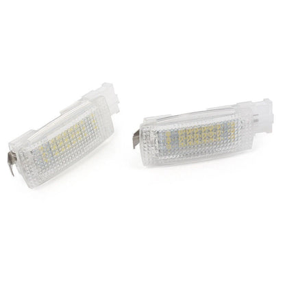 2X Error Free LED Vanity Mirror Visor Lights for VW Golf Scirocco Passat