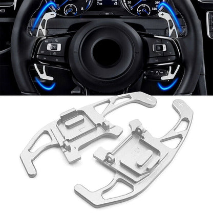 Steering Wheel Paddle Shifter Extension for VW Golf R GTD GTE (2013–2018) Silver