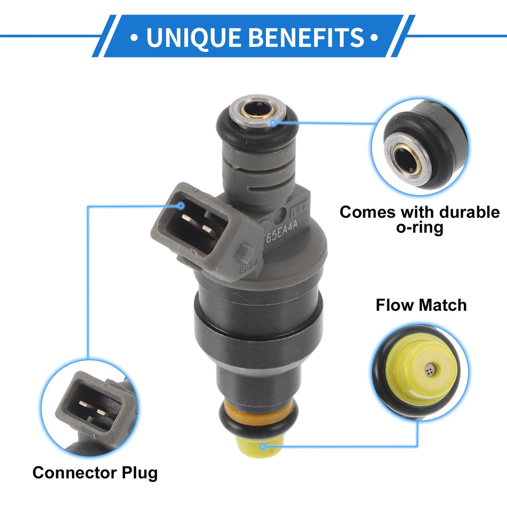 Fuel Injector for Ford E-150 Econoline (2000–2005) No.F65EA4A/F65E9F593A4A/84211132