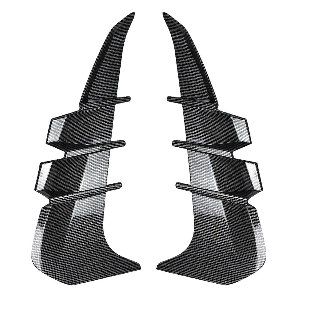 2X Carbon Look Front Side Fender Vent Trim for Toyota GR86 Subaru BRZ (2022–2025)