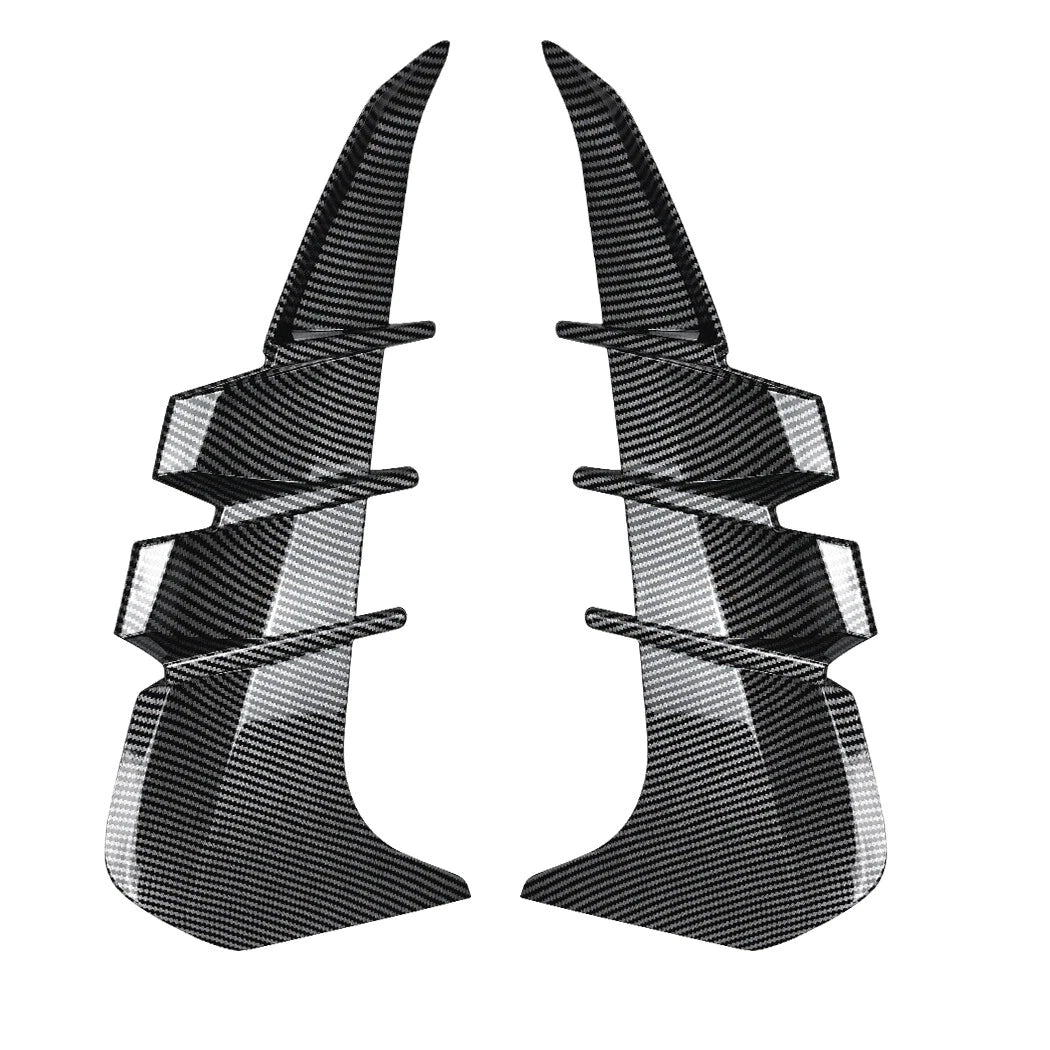 2X Carbon Look Front Side Fender Vent Trim for Toyota GR86 Subaru BRZ (2022–2025)