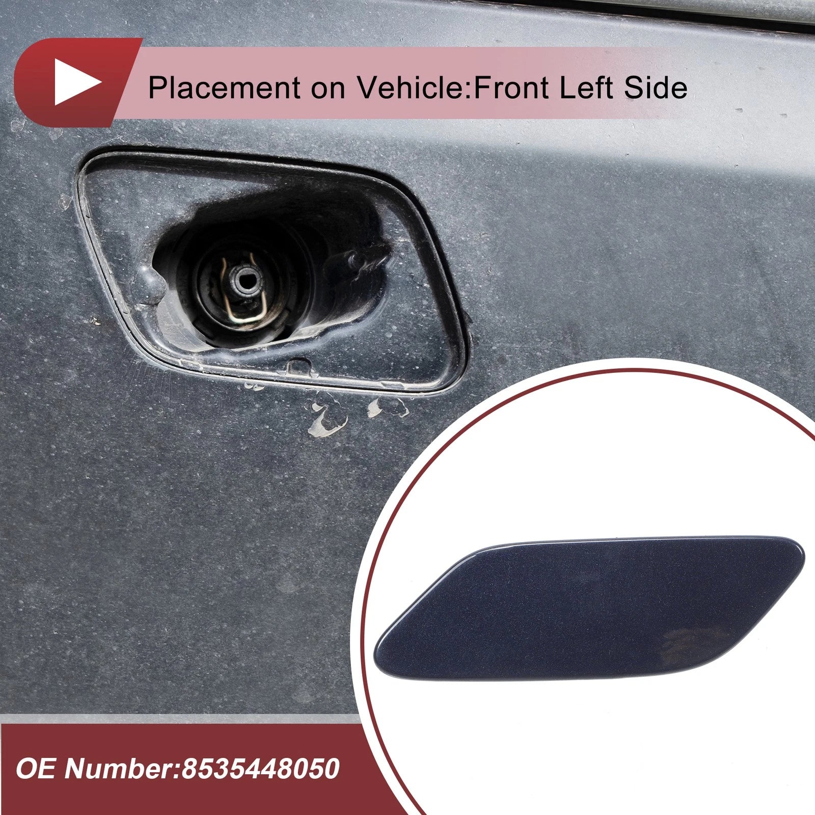 Windshield Washer Nozzle Front Left Replacement for Lexus RX350 (2019–2022)