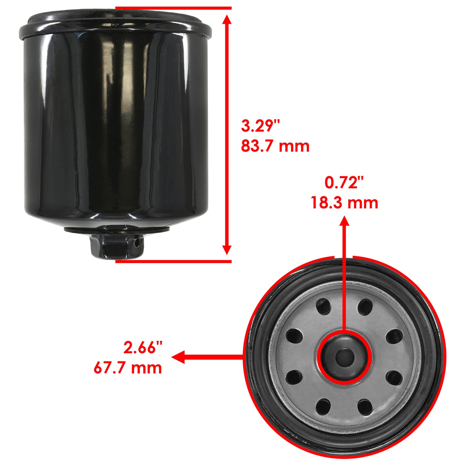 Oil Filter Replacement for KTM 640 LC4 Adventure R 1999–2007