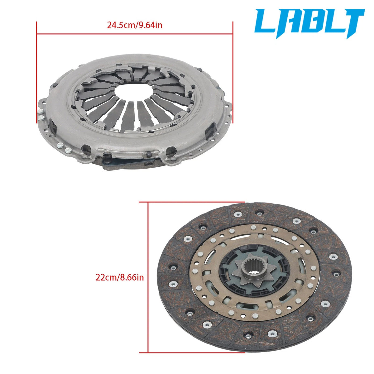 Clutch Kit & Slave Cylinder for Fiat 500 (2012–2019) 1.4L L4