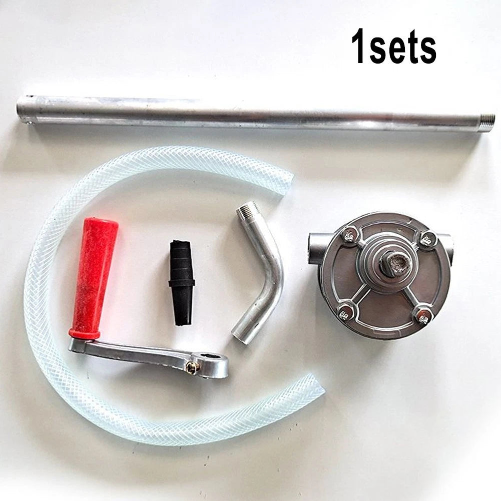 55 Gallon Drum Hand Pump for Fuel Transfer (Heavy Duty Rotary)
