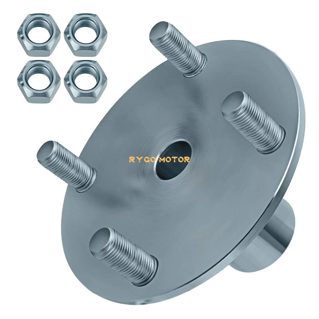 Set of 4 Live Axle Adapter Hubs for Go Kart ATV Quad Trailer (4" x 4")