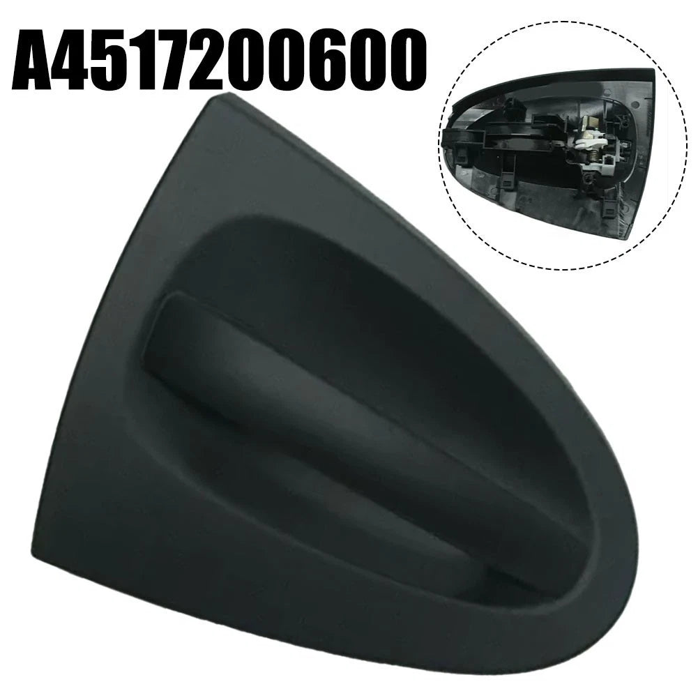 Right Exterior Door Handle for Smart For Two (451) (2007–2014) A4517200600 Black Finish