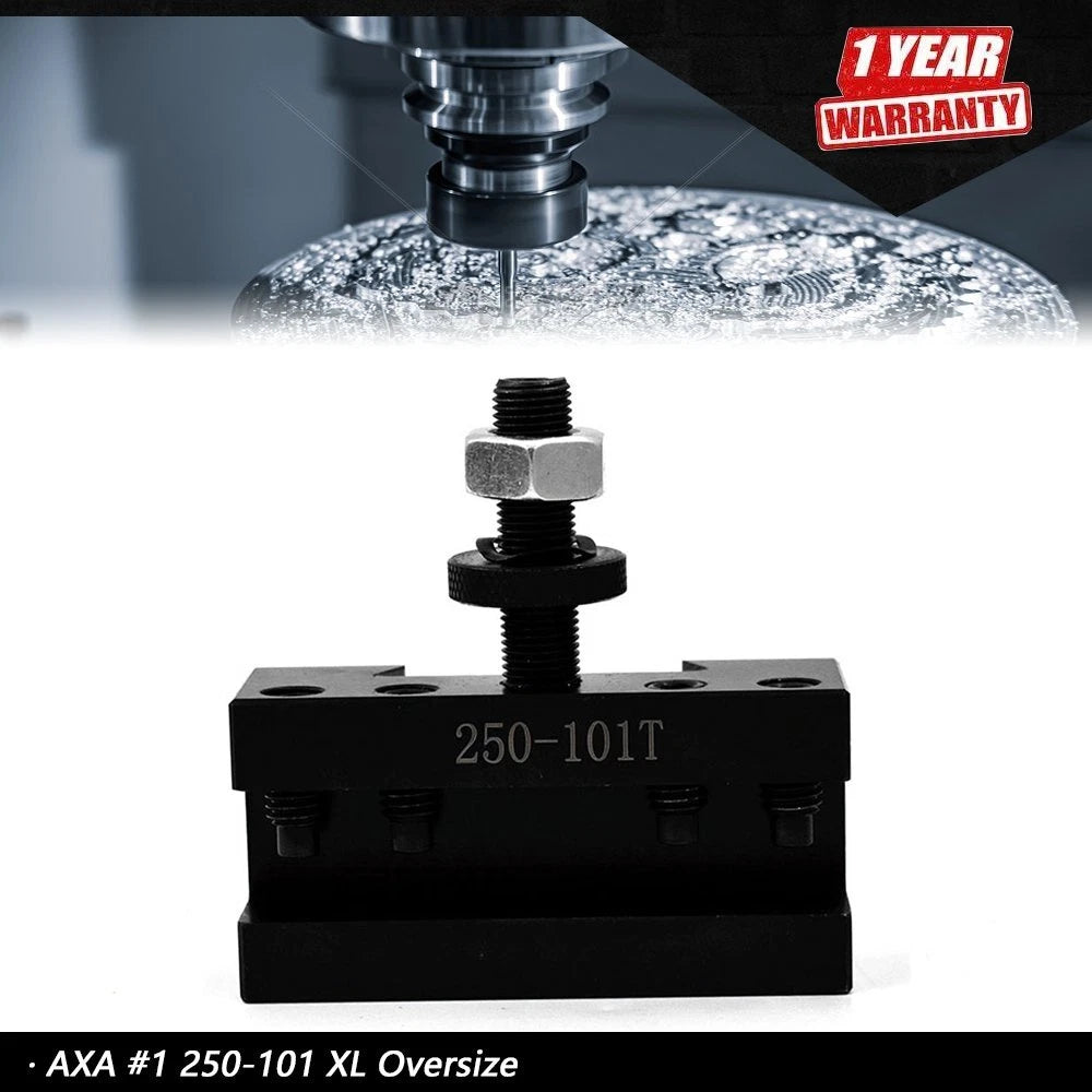 Quick Change Tool Post AXA 5/8" 250-101 for XL Oversize Turning