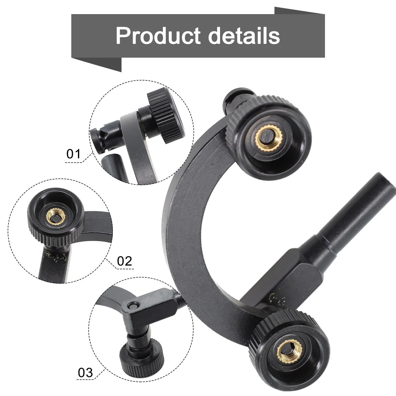 8mm Half Round Combination Test Dial Indicator Stand Extension Rod