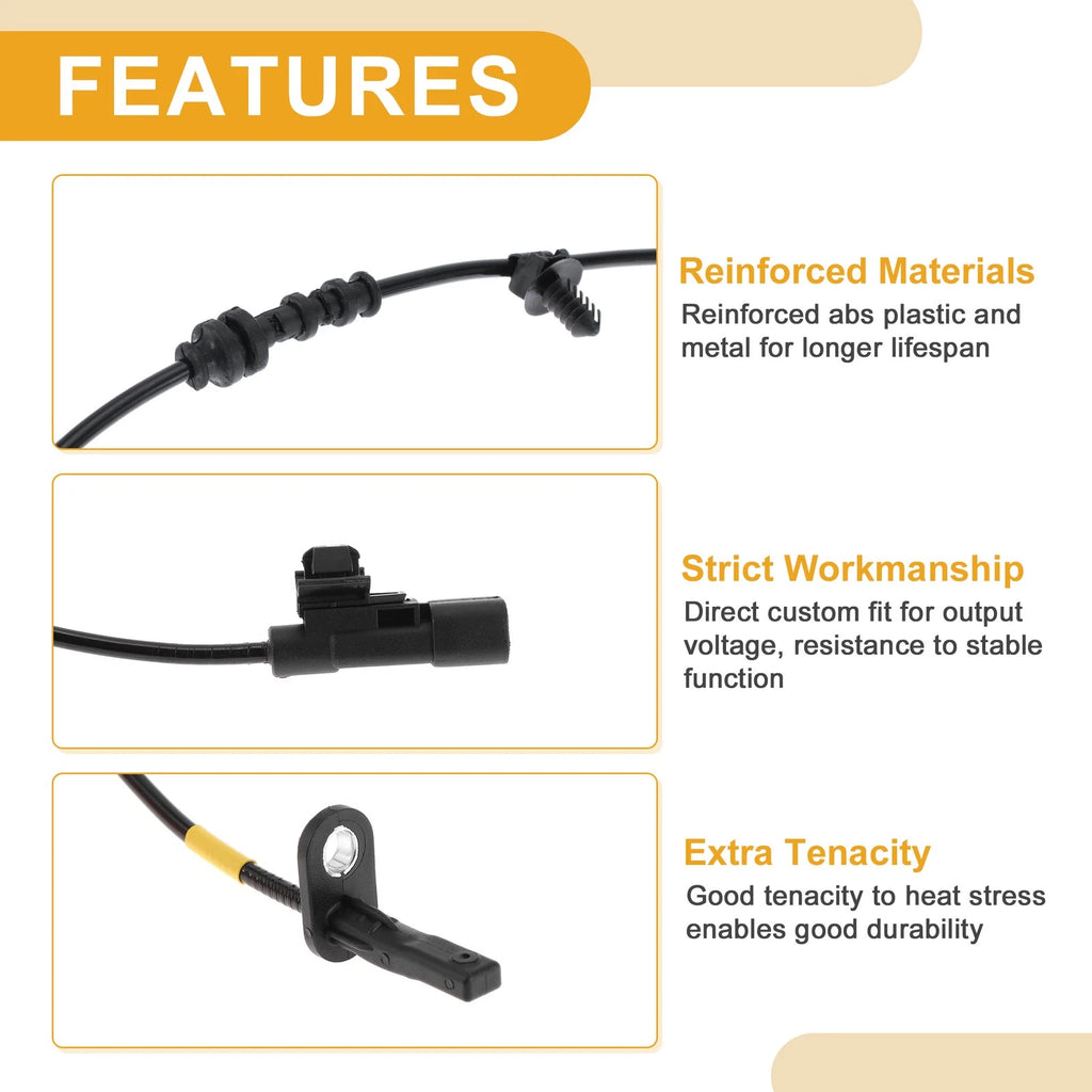 Wheel Speed Sensor Replacement for Chevrolet Malibu Front (2008–2012)