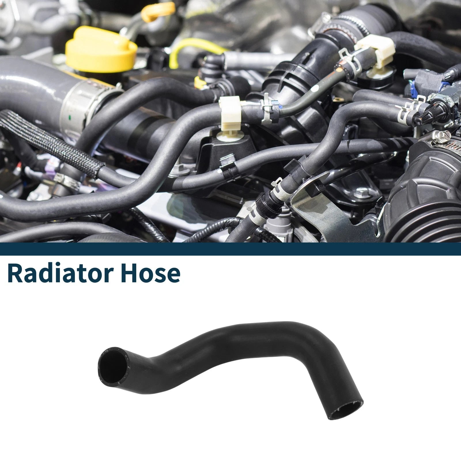 Radiator Hose Replacement for Hyundai Elantra 2011–2016 Rubber Downpipe