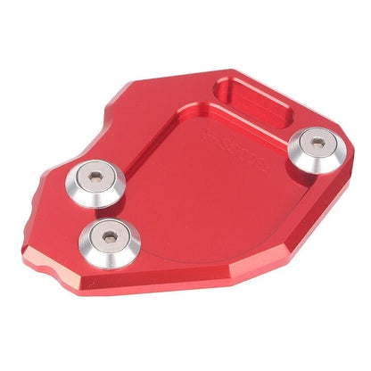Kickstand Side Stand Pad Plate for BMW F800GS (2008–2015) Red