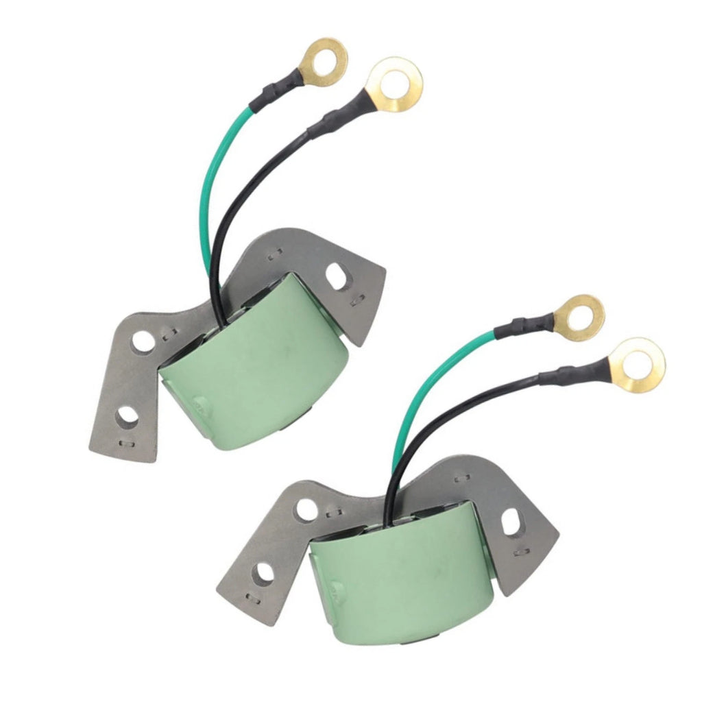 2X Ignition Coil for OMC Johnson Evinrude Outboard (580416, 582995, 584477)