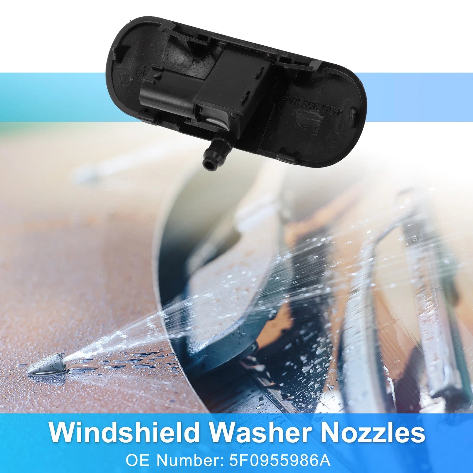 Windshield Washer Nozzle for Seat Leon III (2013–2020) 5F0955986A