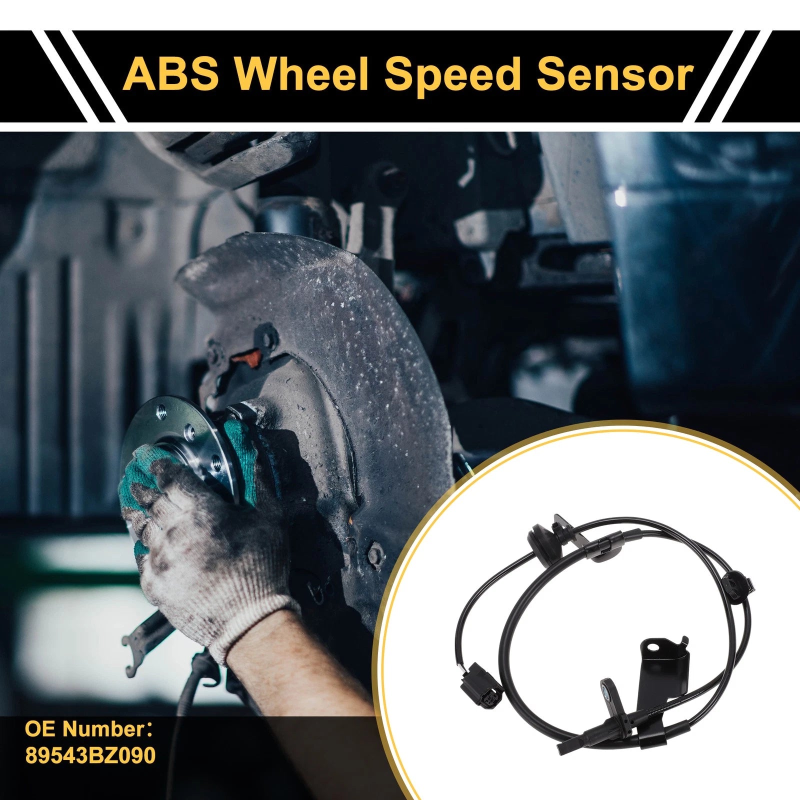 ABS Wheel Speed Sensor Left Front Replacement for Toyota Venza (2023–2024)