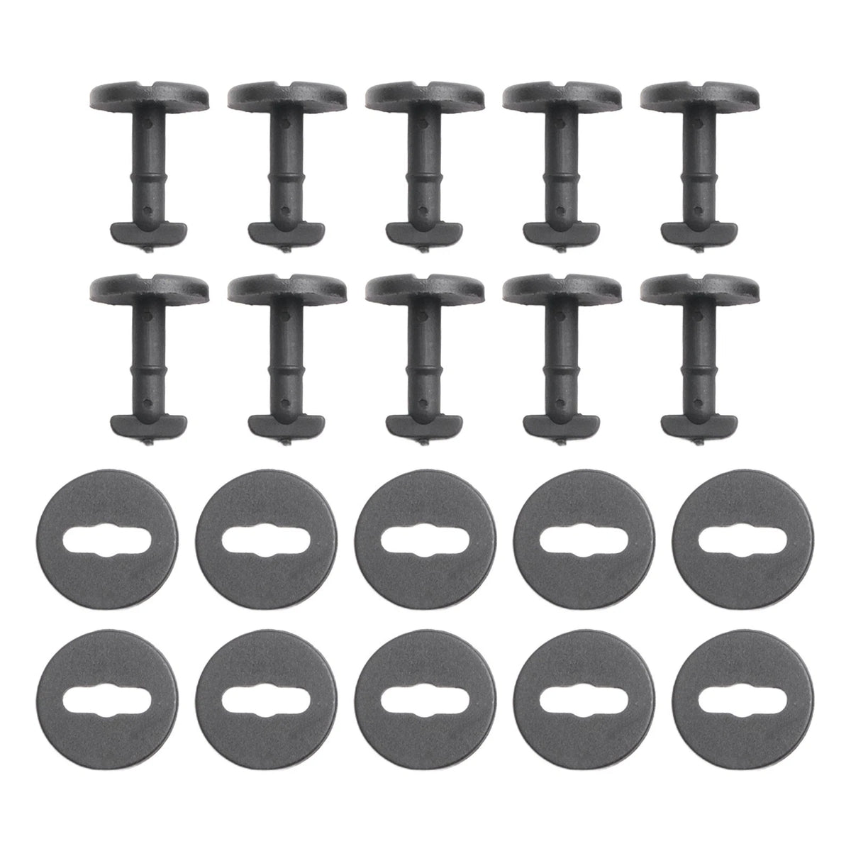 Set of 10 Floor Carpet Mat Clips for BMW E36 E46 E38 E39