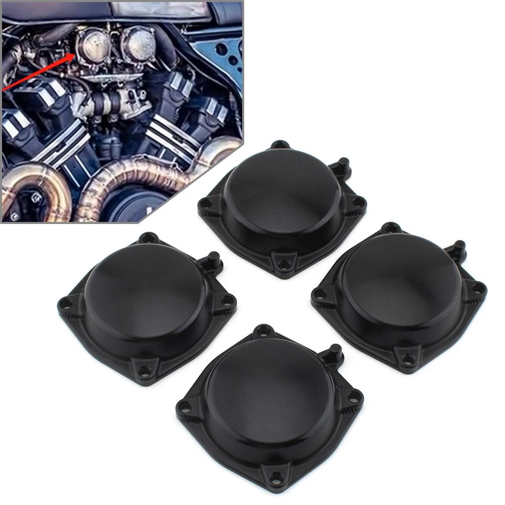 2X Carburetor Top Lid Cap Diaphragm Covers for Yamaha V-Max 1200 (1994–2007)