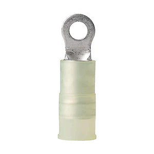 25-Pack Nylon Ring Terminal for Ancor 210221 (#6, 12-10 AWG)