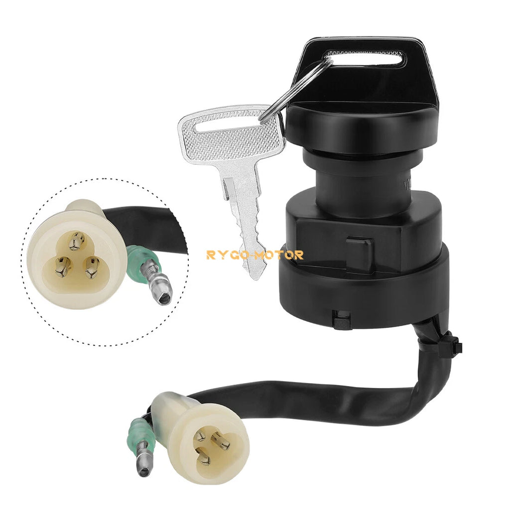 2-Position Ignition Key Switch for Yamaha (2FH-82510-02-00, 2FH-82510-09-00)