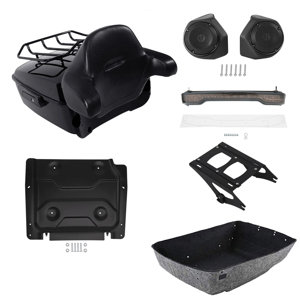 LED Light Speakers Plate for Harley Touring (2014–2026)