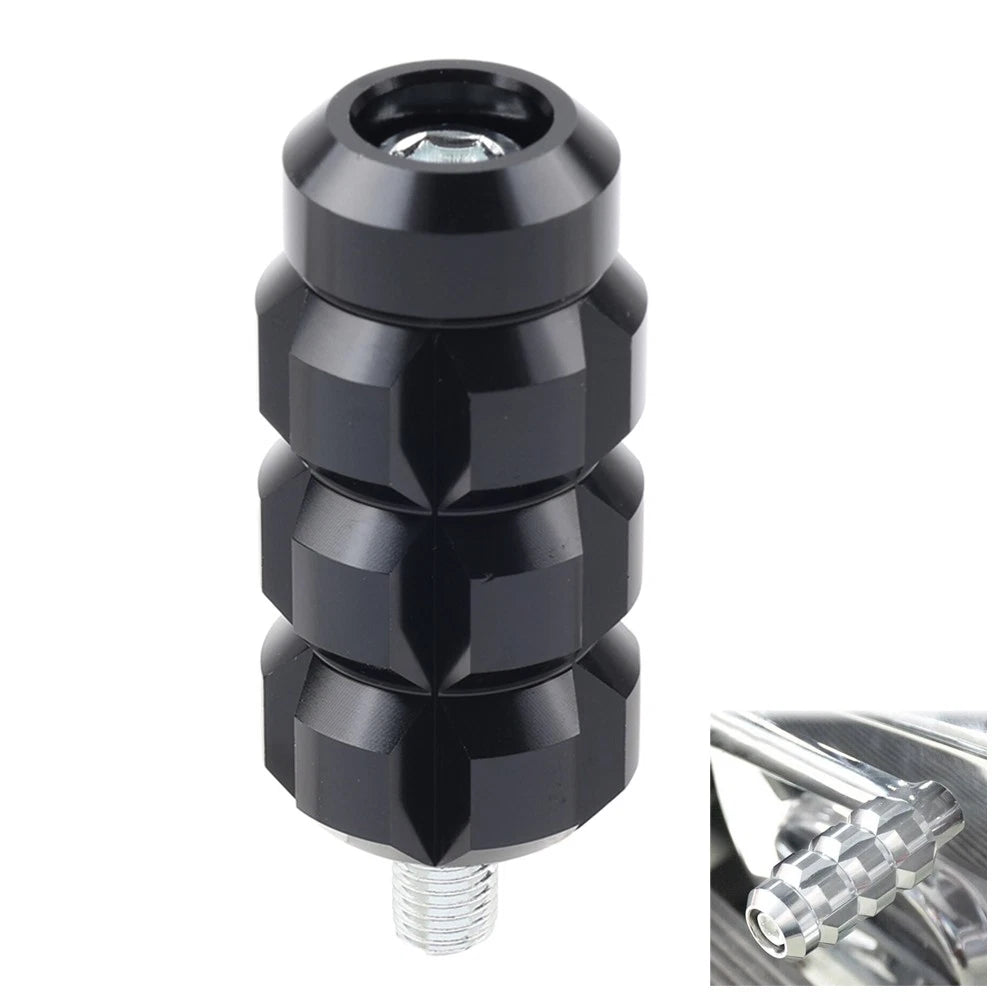 CNC Black Shift Peg for Harley Softail Fatboy Sportster Iron XL883 Dyna