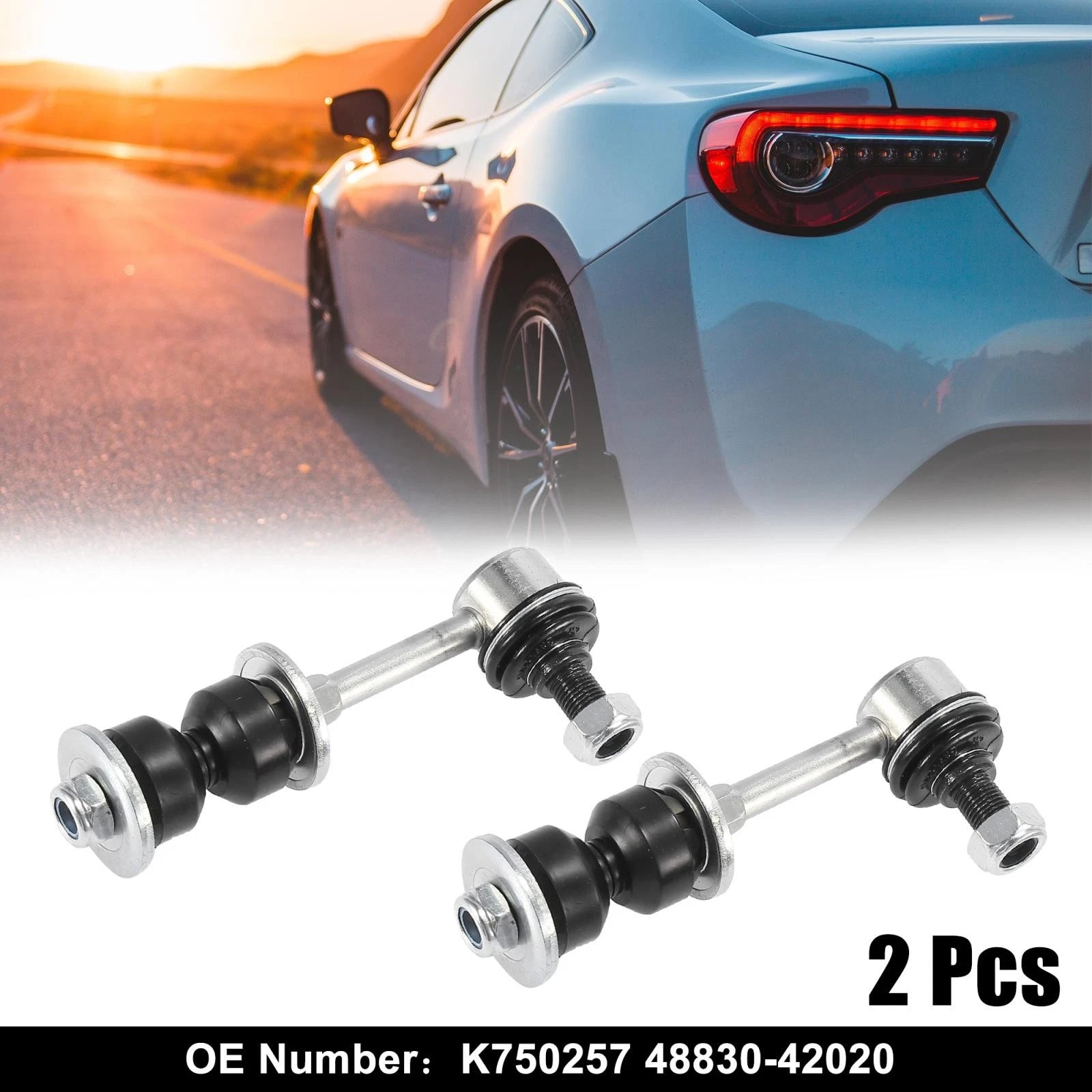 Rear Stabilizer Sway Bar Links Replacement Set for Toyota RAV4 (2006–2017)