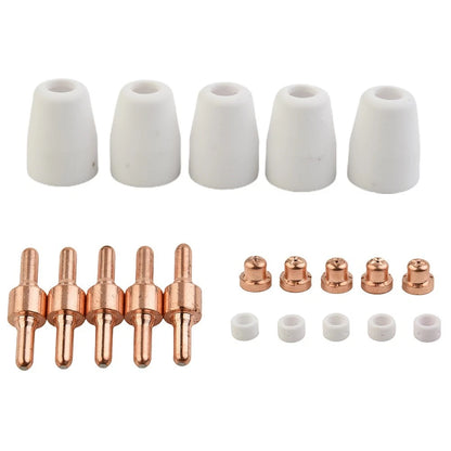 20pcs Plasma Nozzles for CUT 40/50 Cutting Electrodes Tips Replacement