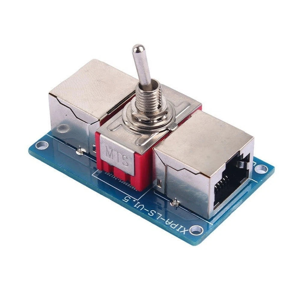 Network Cable Switch for RJ45 Twisted Pair Lines